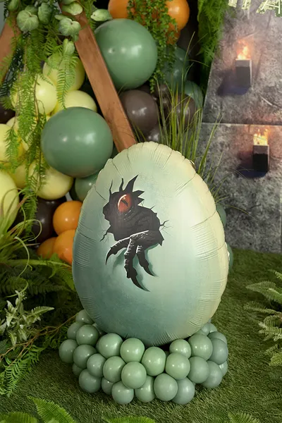 Balão Foil 48x64cm Jurassic World Dinosaur Egg