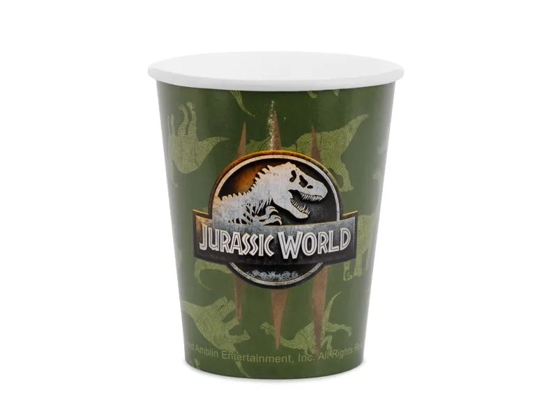 6 Copos 250ml Jurassic World