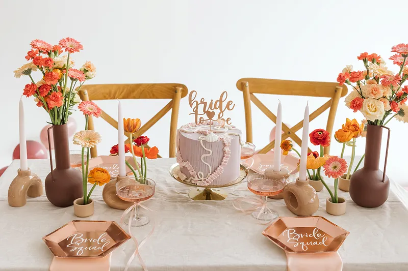 Topo de Bolo Bride To Be - Rose Gold