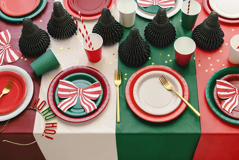 Toalha de mesa 137x183cm Vermelho 