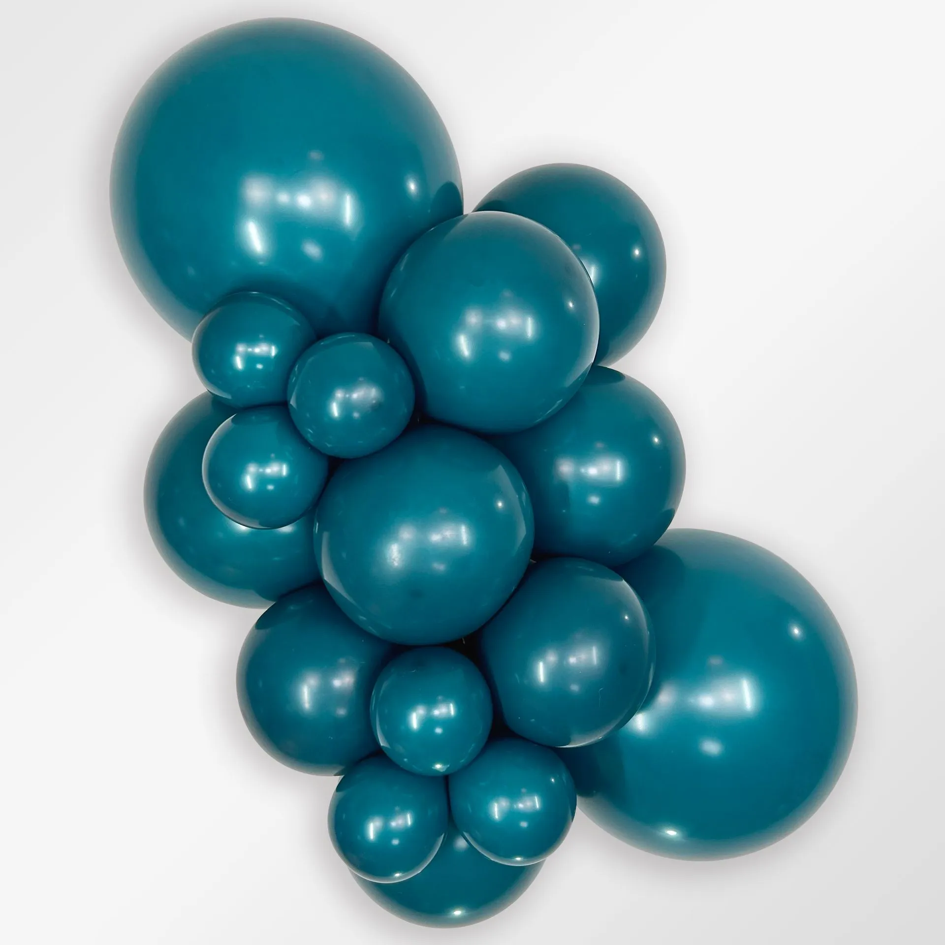 100 Balões latex R5 (12cm) - Deep Teal - 035