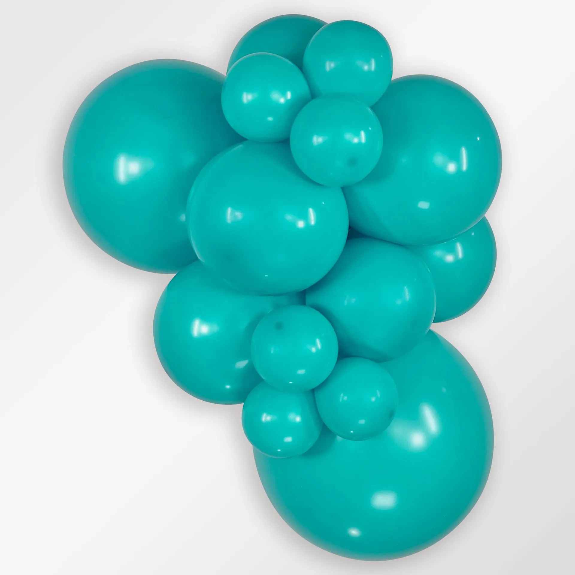 100 Balões latex R5 (12cm) - Caribbean Blue - 038