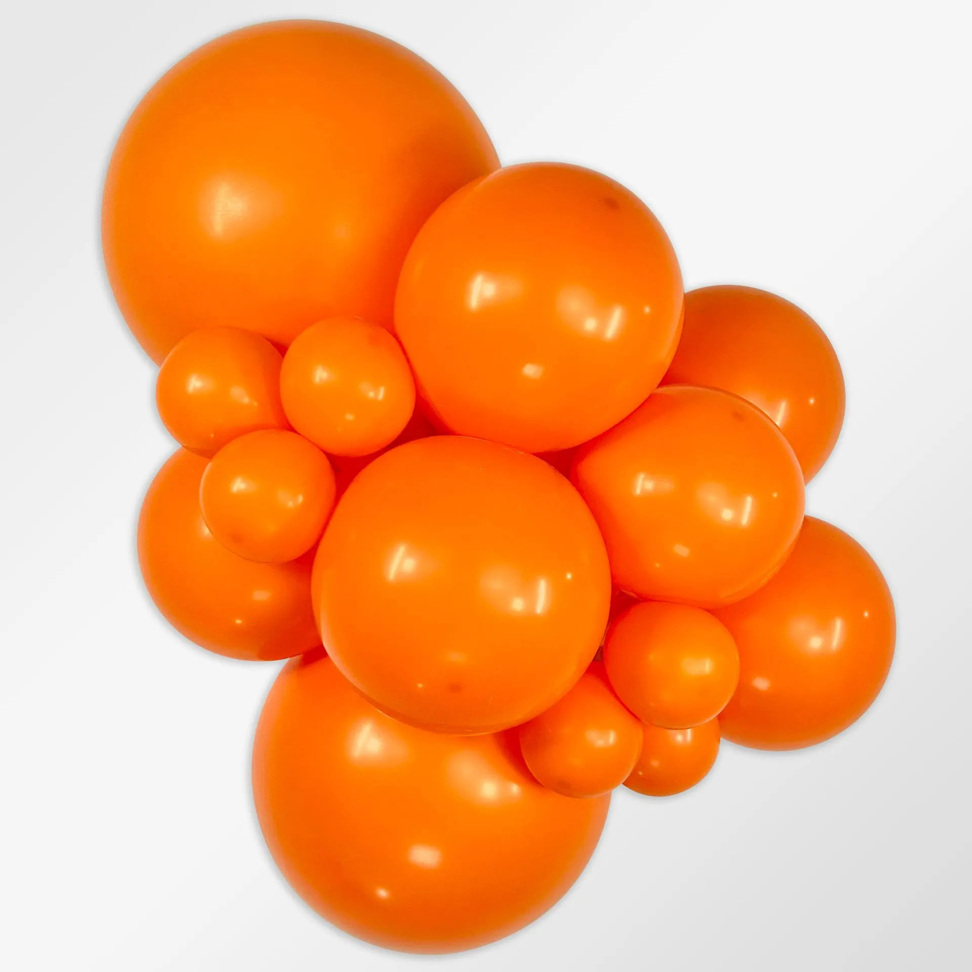 100 Balões latex R5 (12cm) - Orange - 061