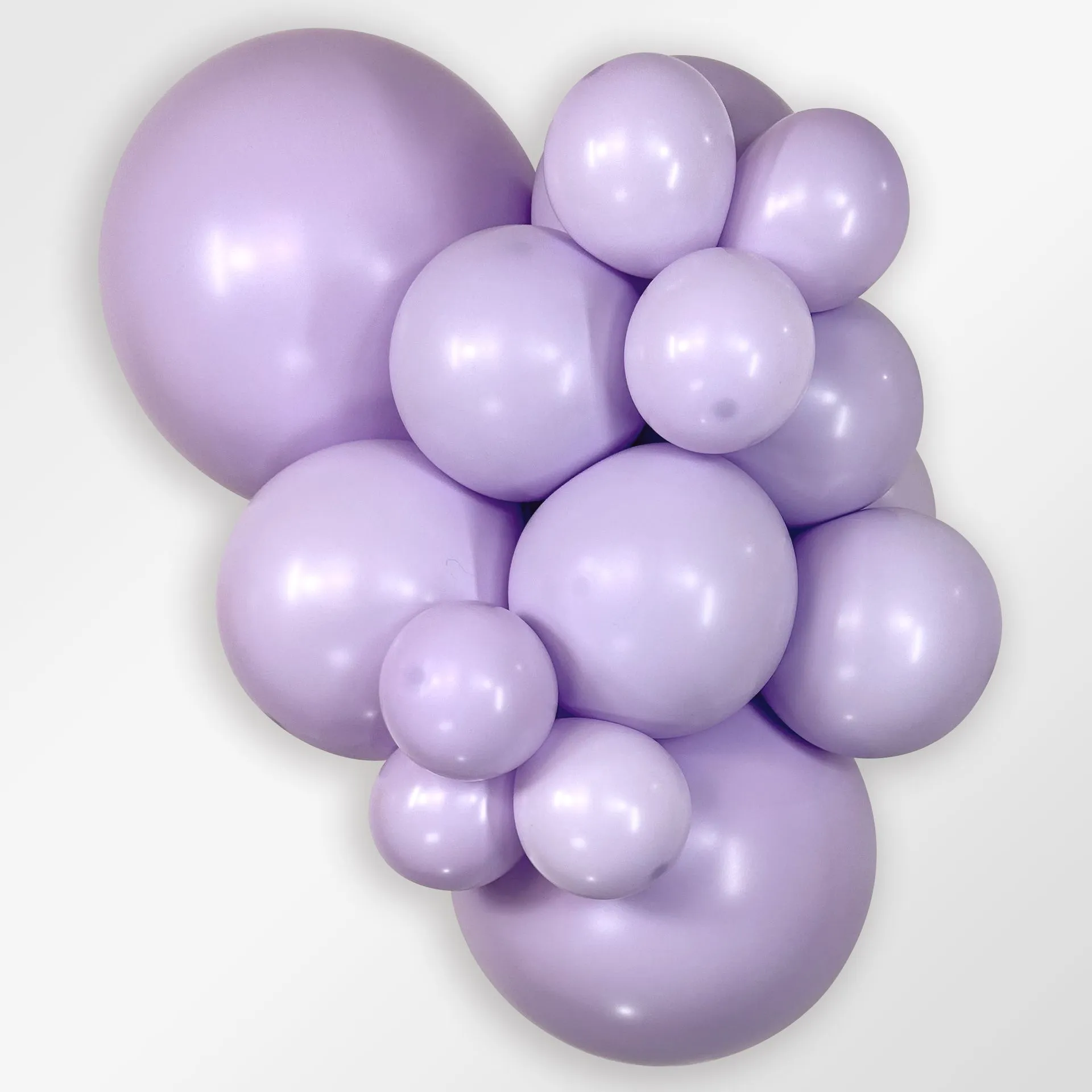 50 Balões latex R12 (30cm) - Pastel Matte Lilac - 650