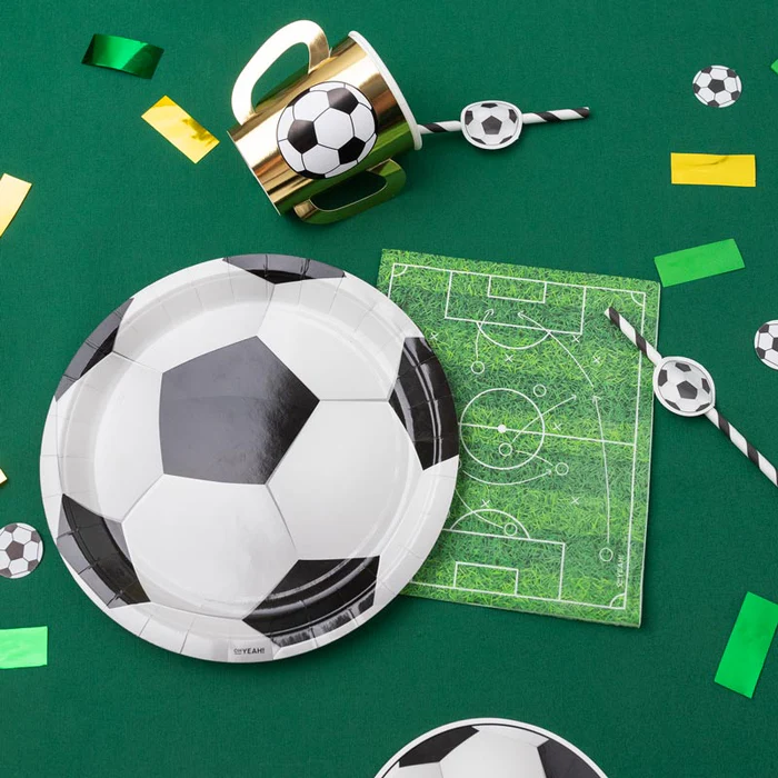 20 Guardanapos 40x33cm Campo de Futebol