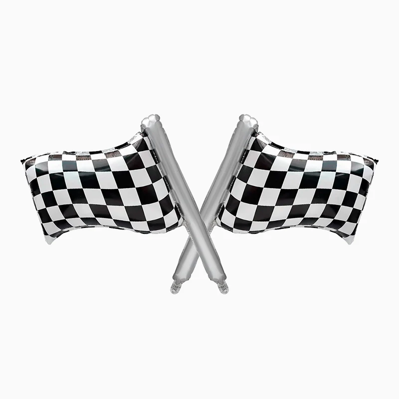 2 Balões Foil 60x74,5cm Bandeiras Corridas