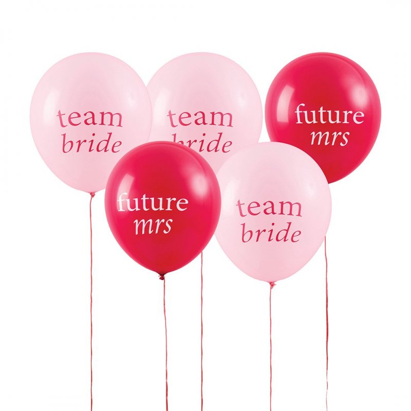 5 Balões Látex 30cm Pink Hen Party