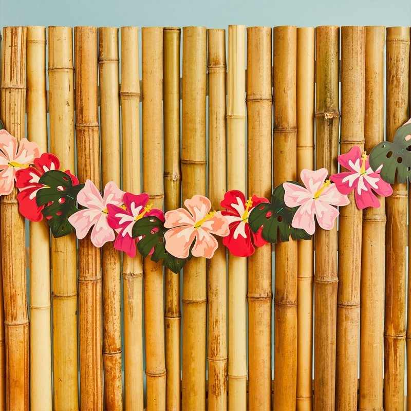 Grinalda 2m Folhas Tropical