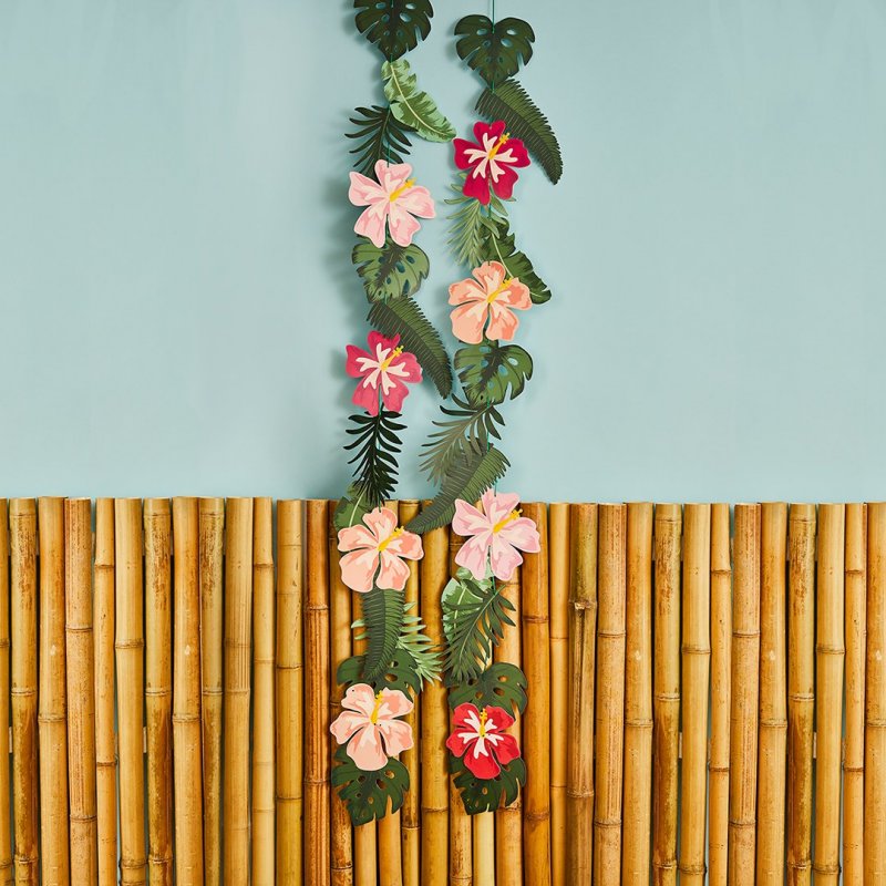 2 Grinaldas Pendurar Tropical