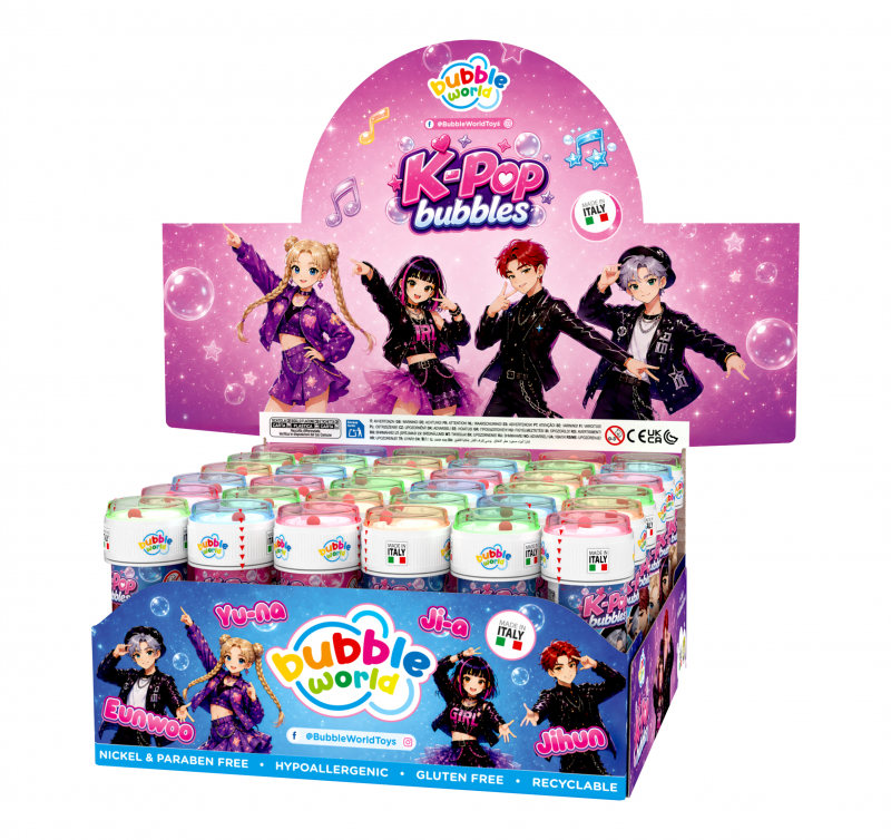 36 Bolas de Sabão 60ml KPop Demon Hunters