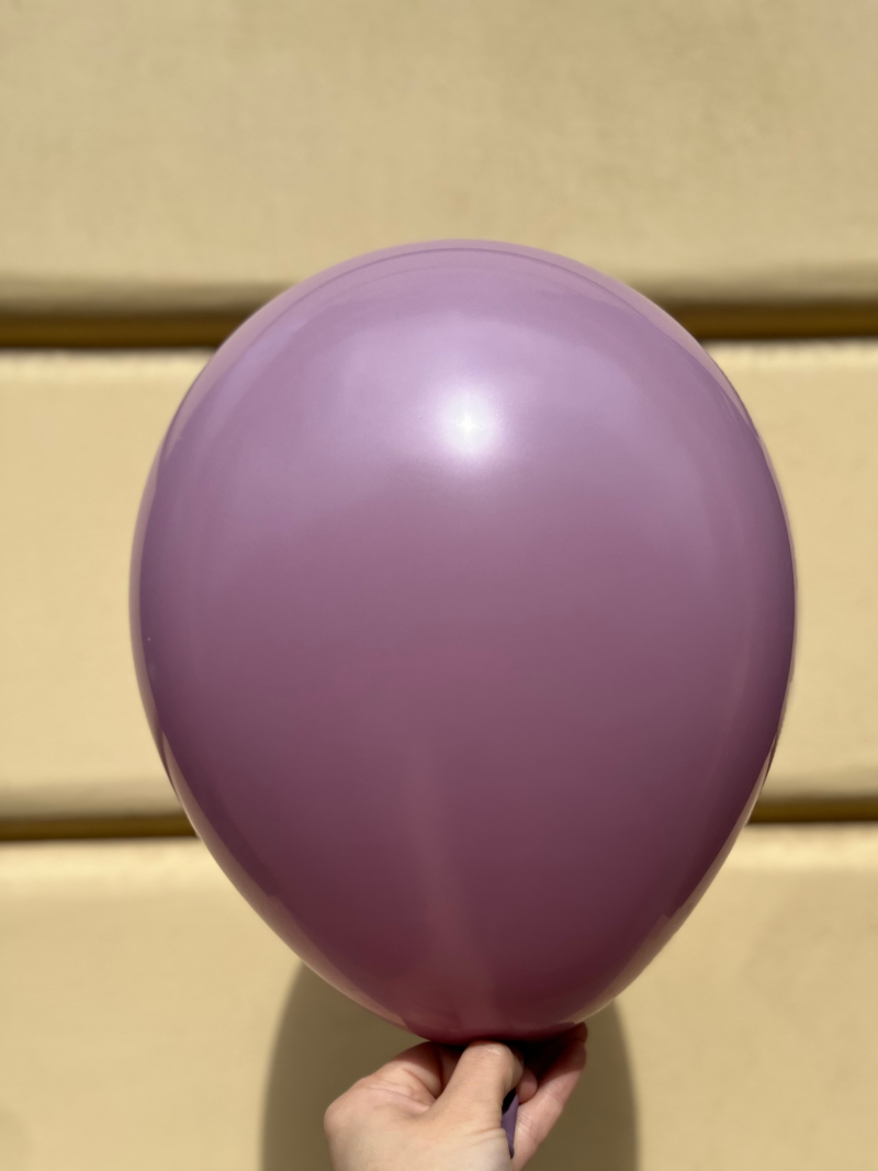 15 Balões latex R18 (45cm) - Pastel Dusk Lavender - 150