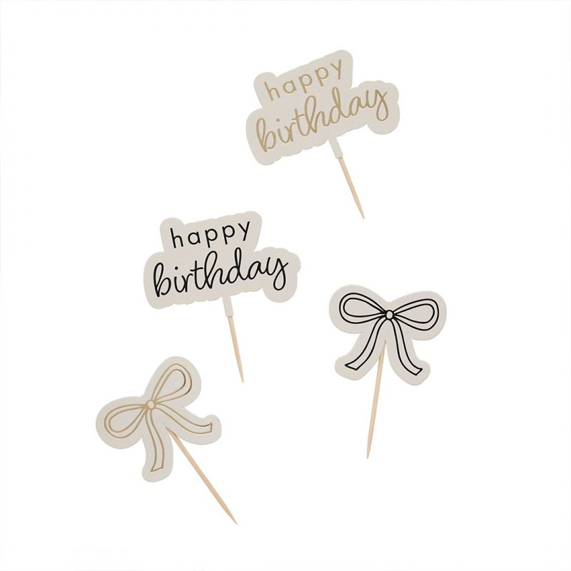 12 Picks Laços Happy Birthday