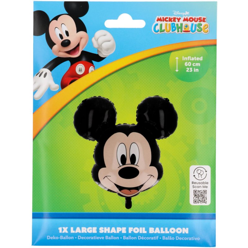 Balão Foil 60x58cm Mickey Mouse