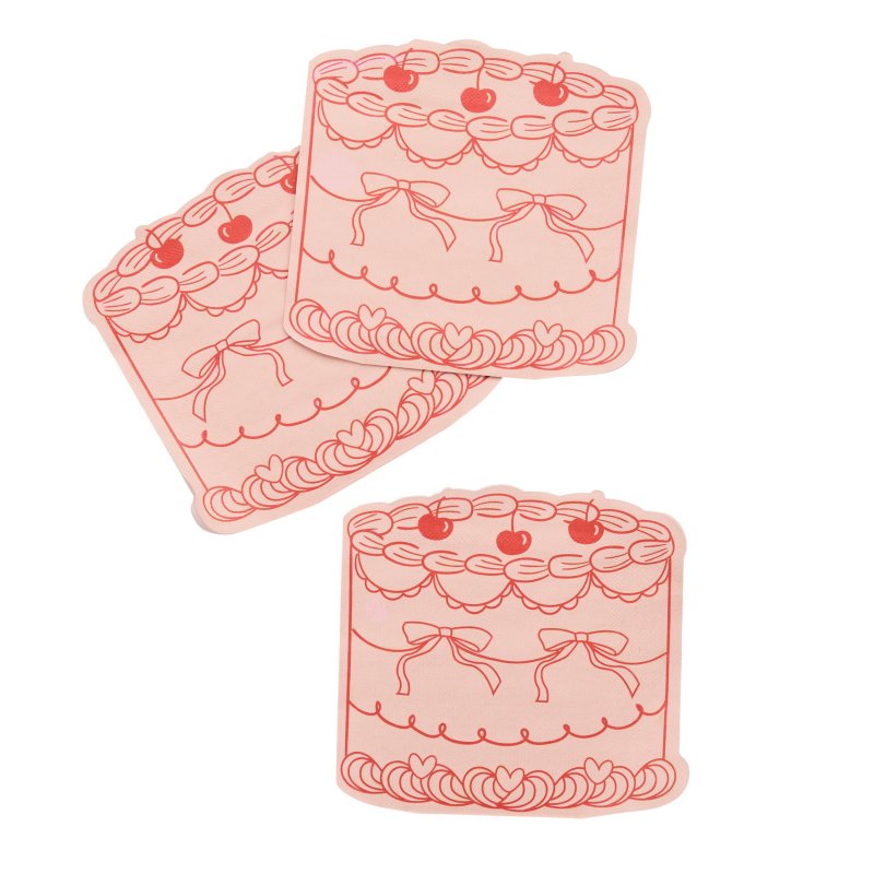 16 Guardanapos 15,5x16cm - Rococo Cherries
