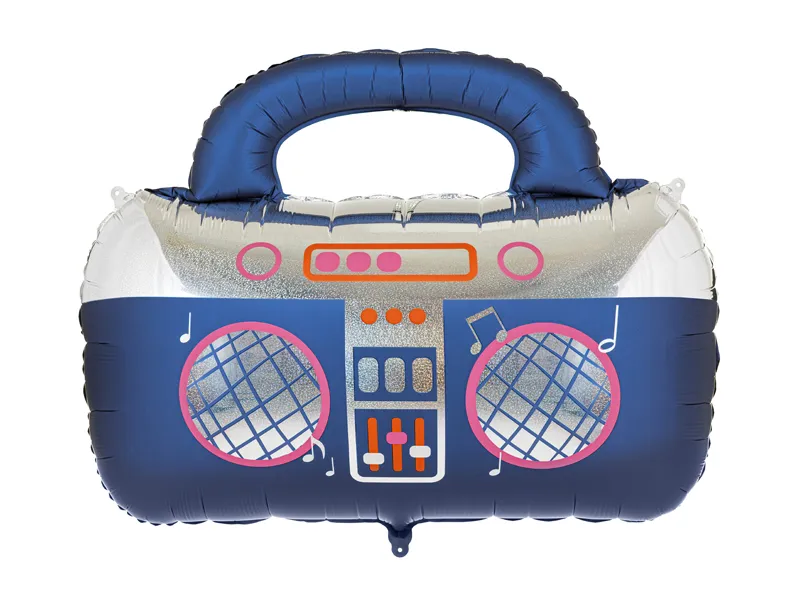 Balão Foil 98x71cm Rádio Azul
