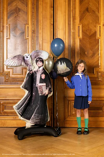 Balão Foil Standing 90x145cm Harry Potter e Hedwig