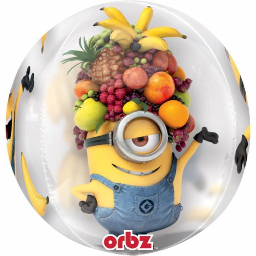 Balão Foil Orbz 38x40cm Minions