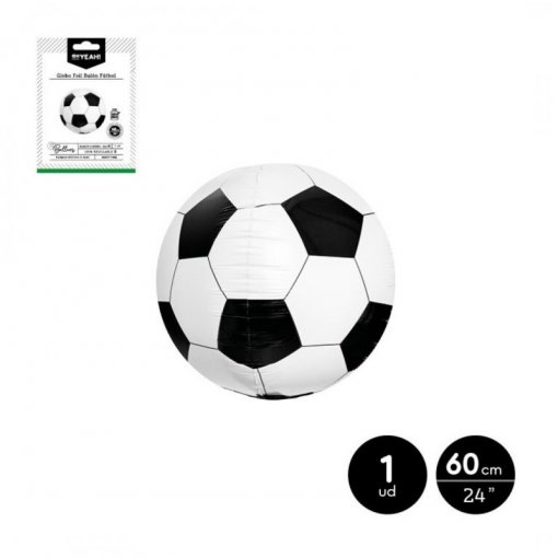 Balão Foil 60cm Bola de Futebol