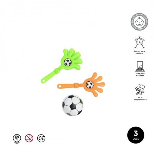 3 Brinquedos Futebol