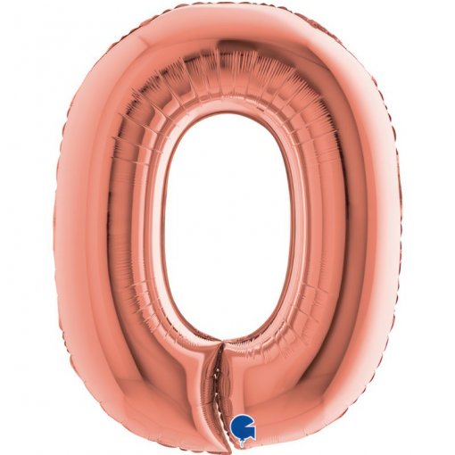 Balão Foil 102cm Rose Gold nº0