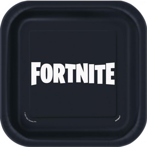 8 Pratos 18cm Fortnite