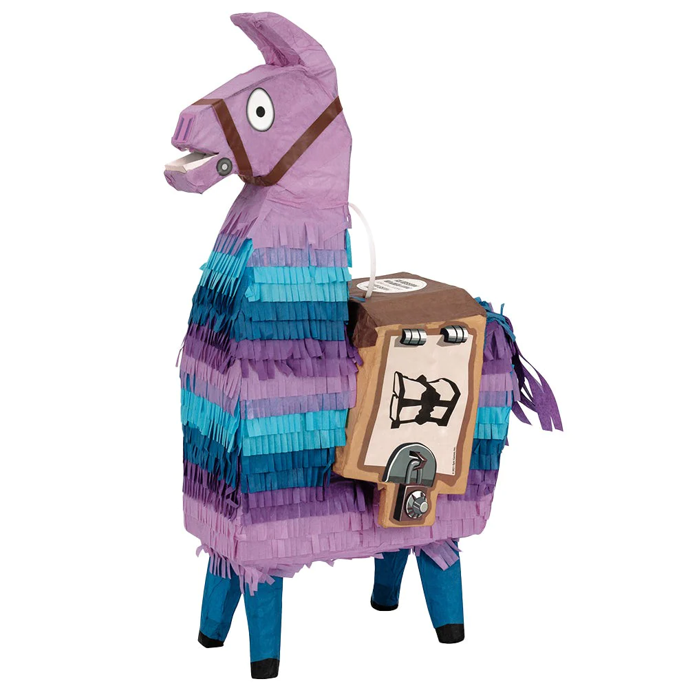Pinhata 3D 50,8x28,57cm Lama Foot Fortnite