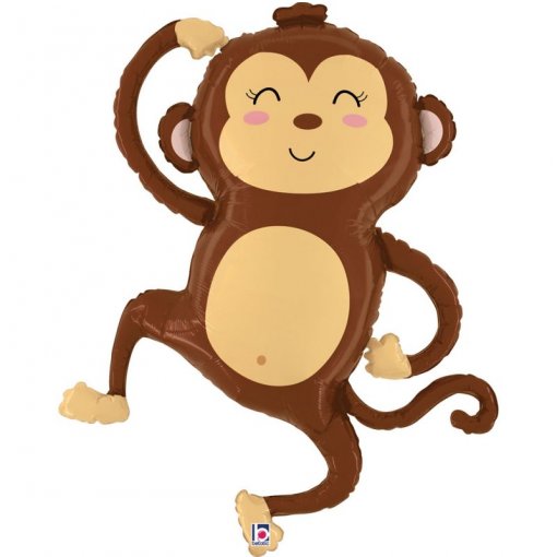 Balão Foil 71x86cm Macaco da Selva