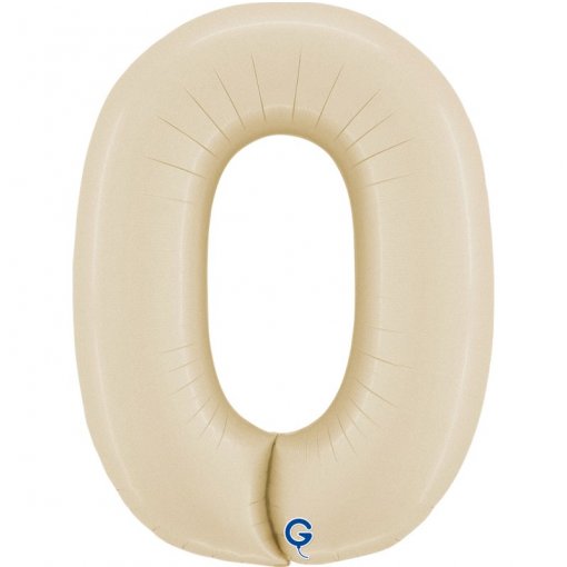 Balão Foil 66cm Satin Creme nº0