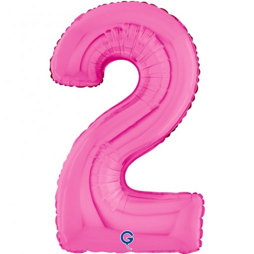Balão Foil 66cm Fuchsia nº2