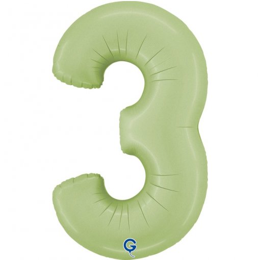 Balão Foil 66cm Verde Oliva nº3