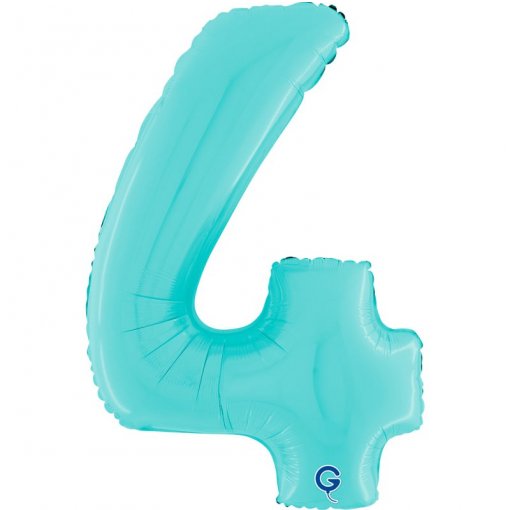 Balão Foil 66cm Azul Pastel nº4