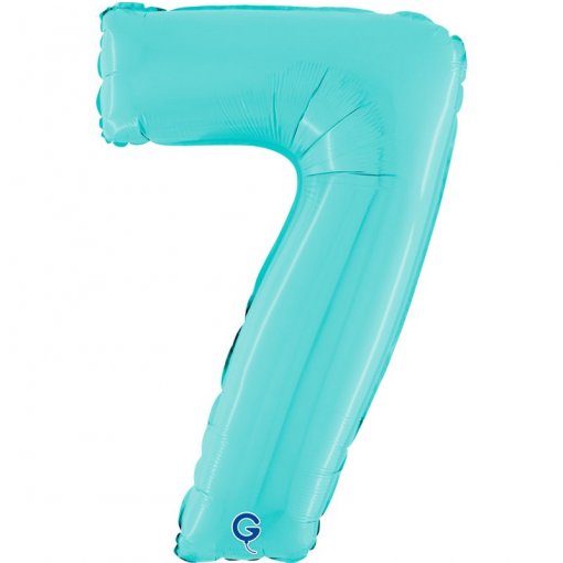 Balão Foil 66cm Azul Pastel nº7