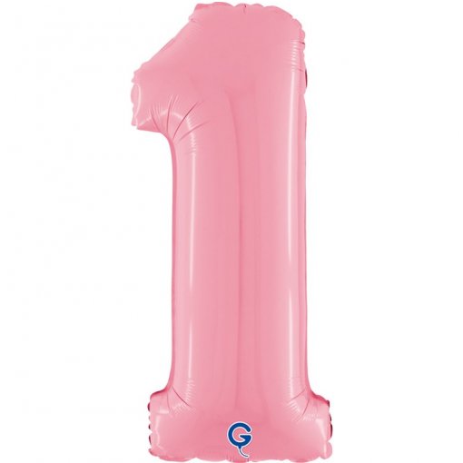 Balão Foil 66cm Rosa Pastel nº1