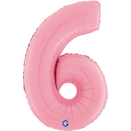 Balão Foil 66cm Rosa Pastel nº6