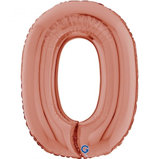 Balão Foil 66cm Rose Gold nº0