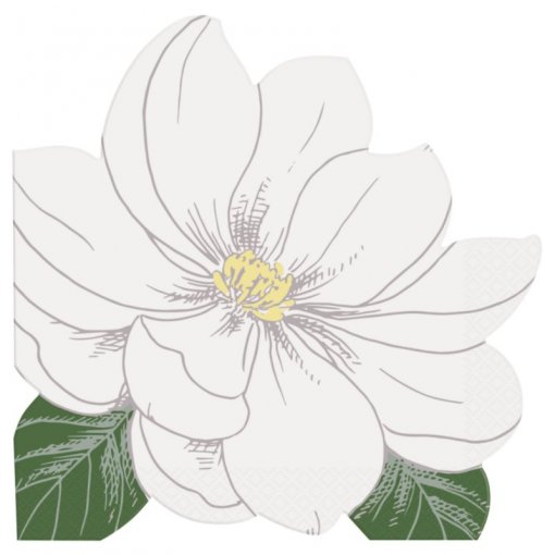 16 Guardanapos Flores - Garden Party Flower