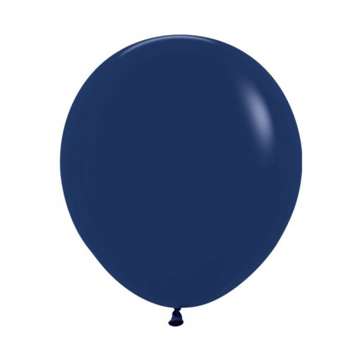 15 Balões latex R18 (45cm) - Navy Blue - 044