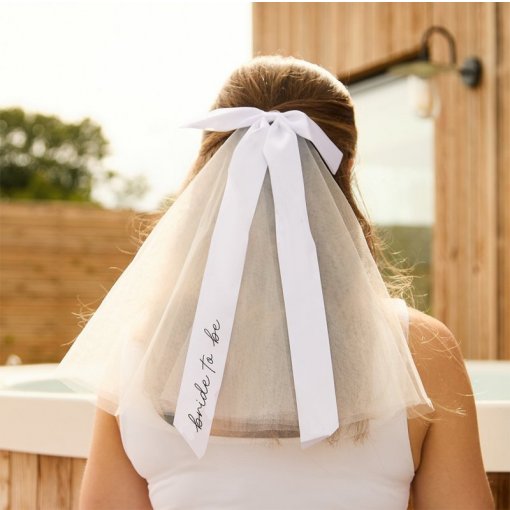 Véu com Laço Bride