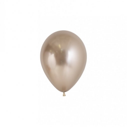 50 Balões latex R5 (12cm) - Reflex Champagne - 971