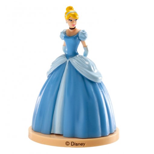 Decoração de Bolo 8,5cm Cinderela - Princesas Disney