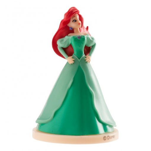 Decoração de Bolo 8,5cm Ariel (Pequena Sereia) - Princesas Disney