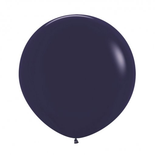 10 Balões latex R24 (60cm) - Navy Blue - 044