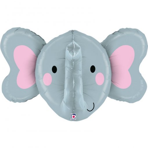 Balão Foil 72x43x57cm Elefante 3D