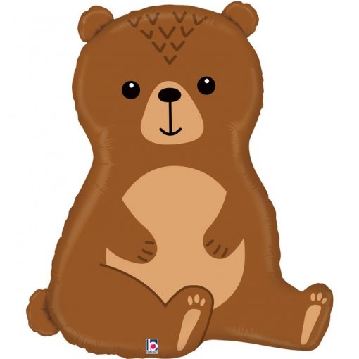 Balão Foil 54x66cm Urso Floresta
