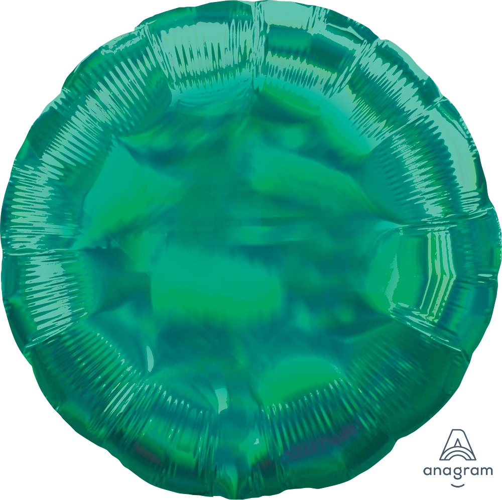 Balão Foil 53cm Iridescente Verde