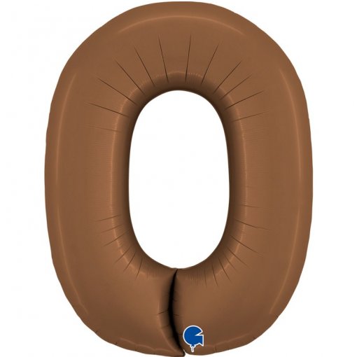 Balão Foil 102cm Chocolate (Castanho) nº0