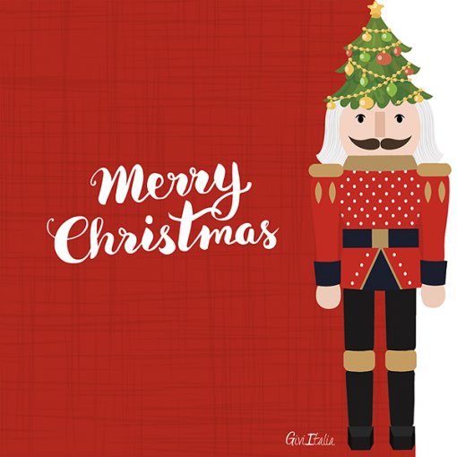 16 Guardanapos 33cm Nutcracker - Natal