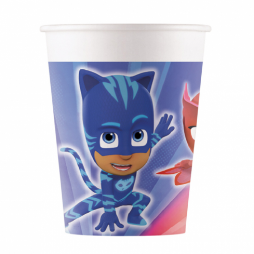 8 Copos 200ml EU PJ Masks