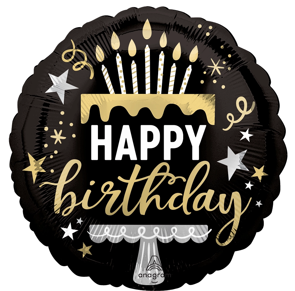 Balão Foil 43cm Birthday Surprise