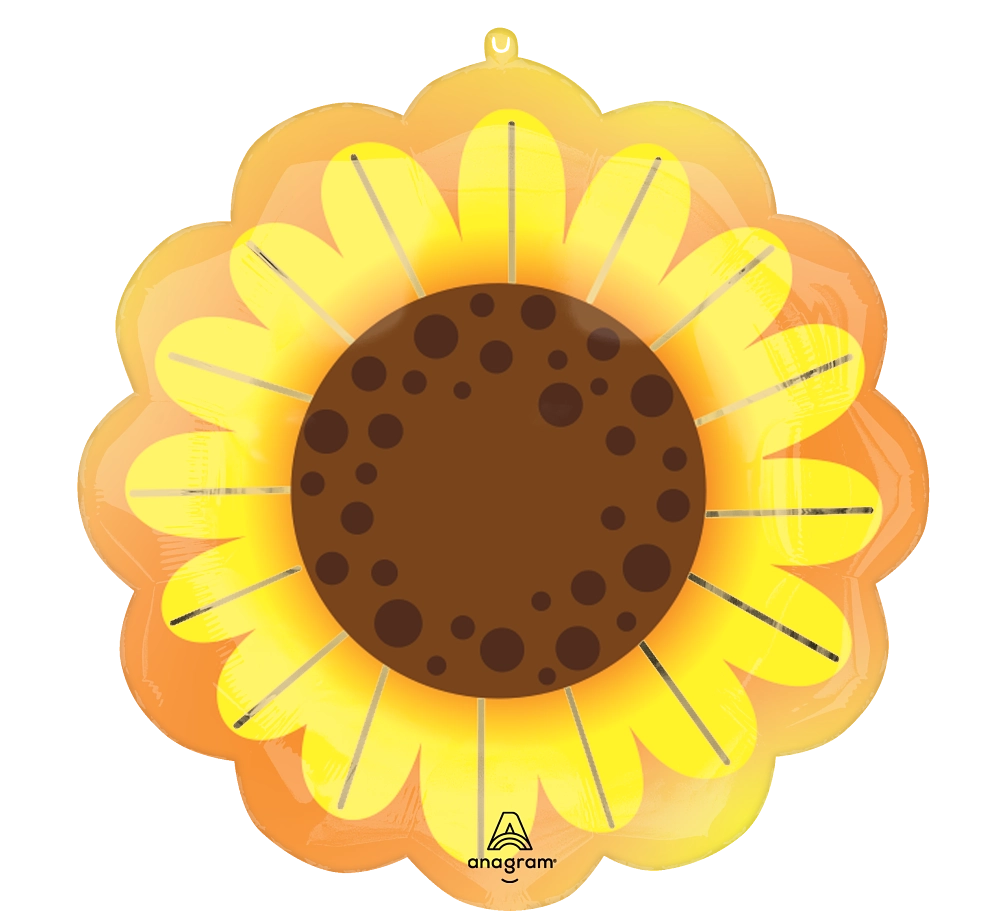 Balão Foil 53cm Girassol